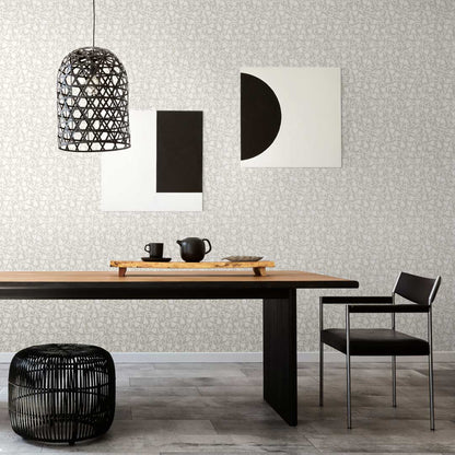 Tiny Tulip Wallpaper - Glasshouse Collection - Ohpopsi