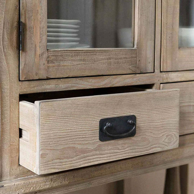 Topsham Pine & Glass Display Unit