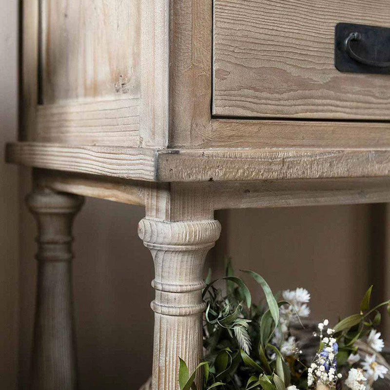 Topsham Pine & Glass Display Unit