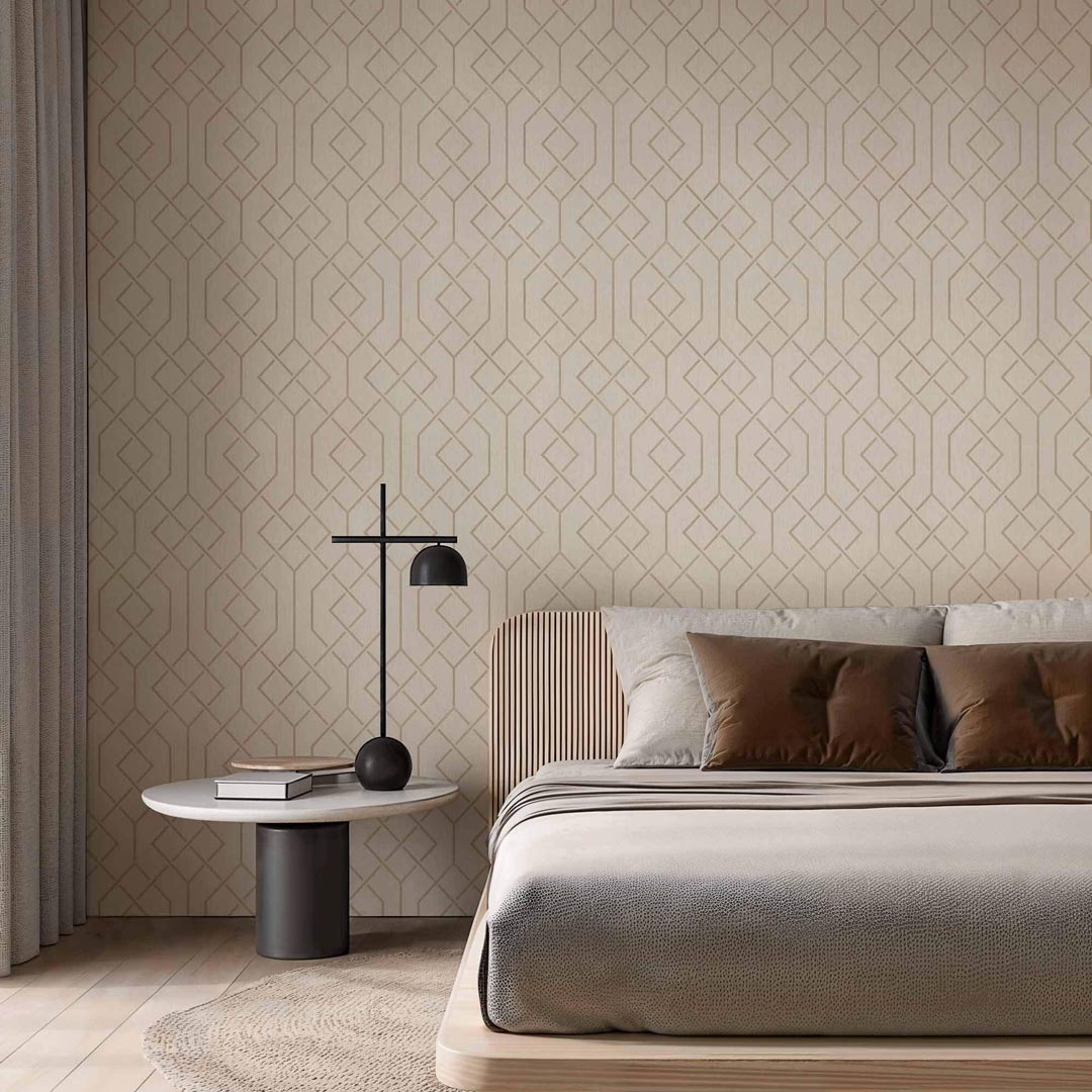 Trellis Wallpaper - Coordonne