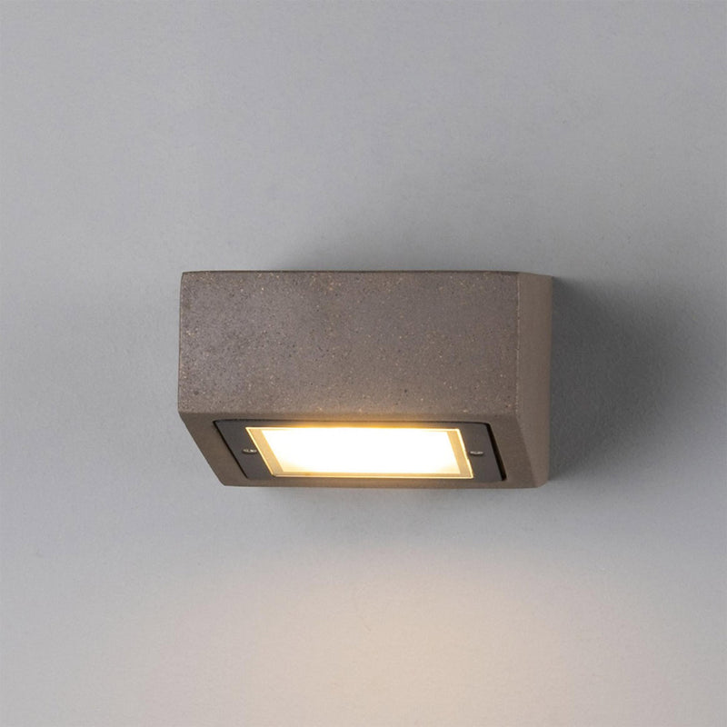 Trieste Outdoor IP65 Concrete Wall Light