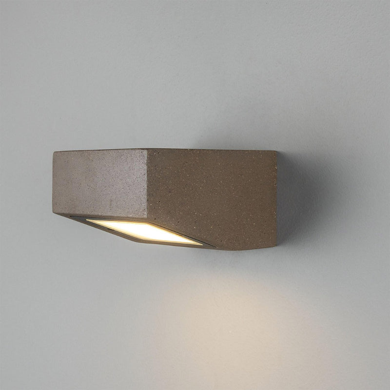 Trieste Outdoor IP65 Concrete Wall Light