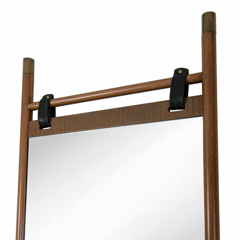 Troy Walnut Mirror - RV Astley