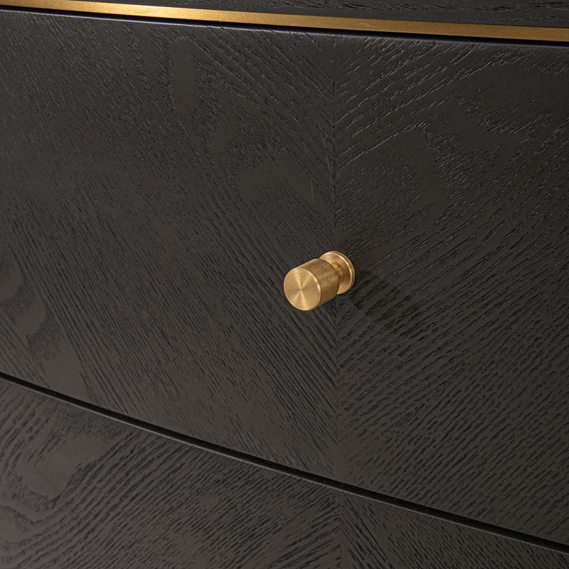 Vancent 2 Drawer Side Table - RV Astley