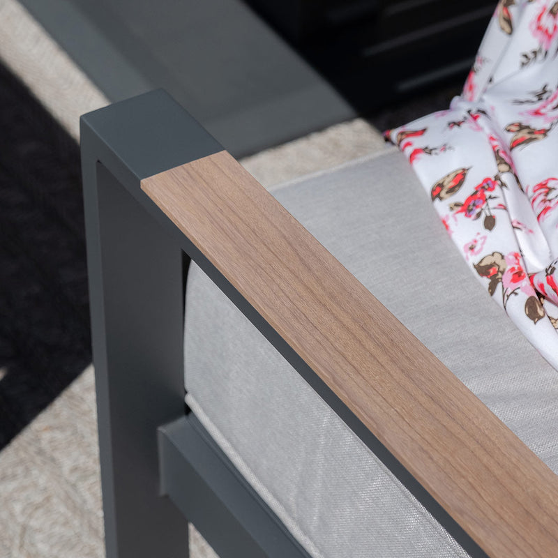 Vancouver 3 Seat Sofa Set - Dove Grey