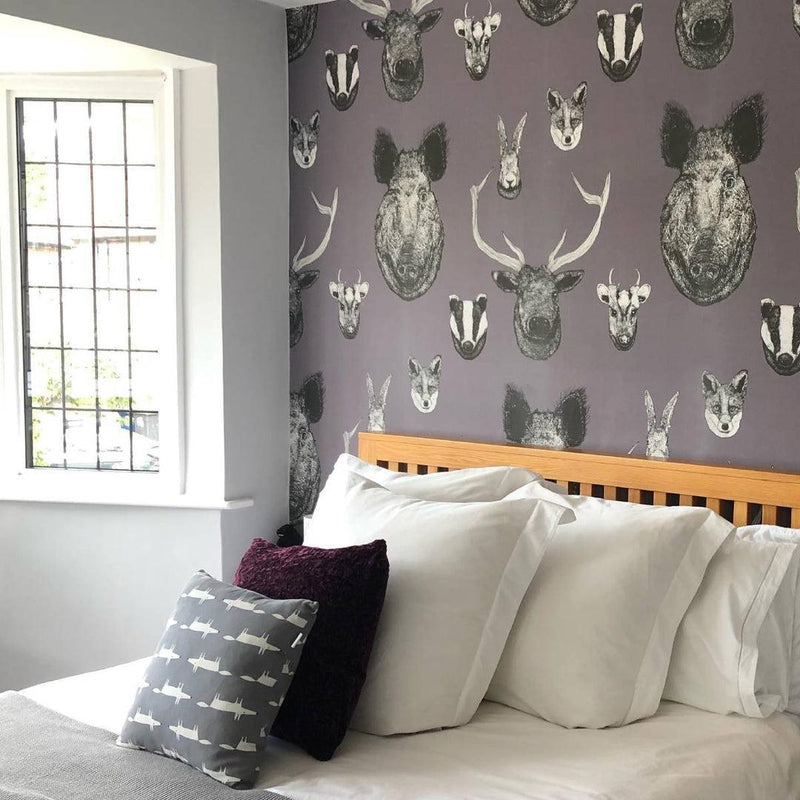 Vestige Wallpaper - Grey - Graduate Collection