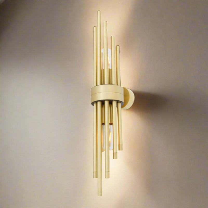 Victoria Mini Brass Wall Light - Mullan Lighting