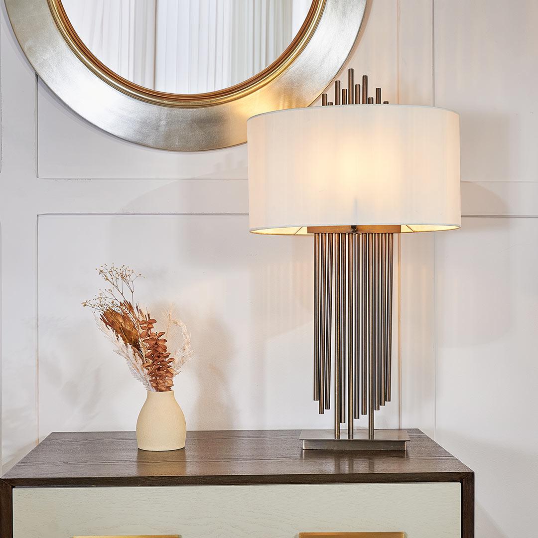 Vienna Table Lamp RV Astley Lime Lace