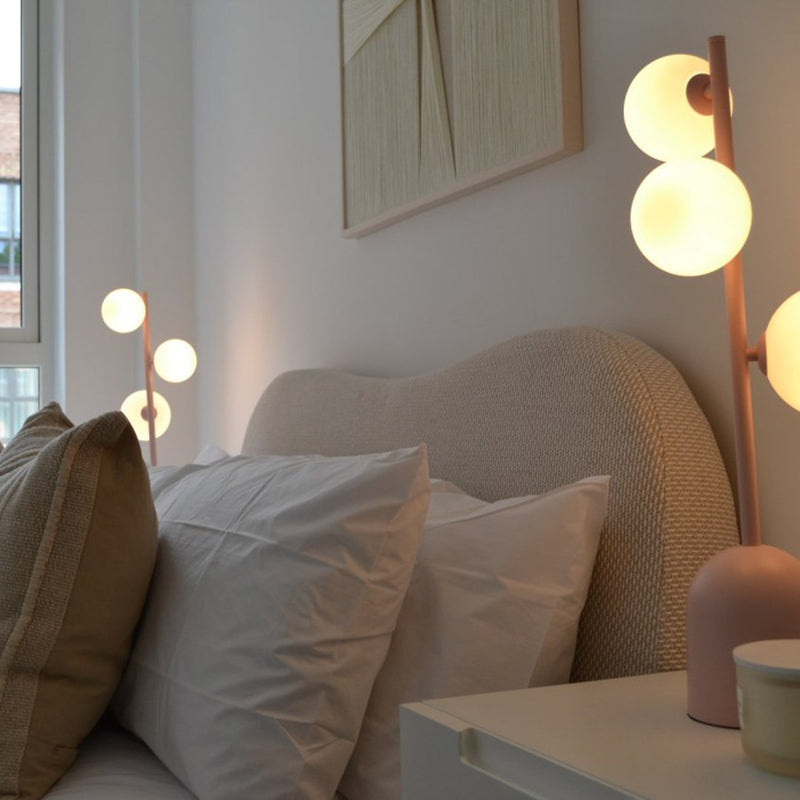 Wave Bed in Natural Weave