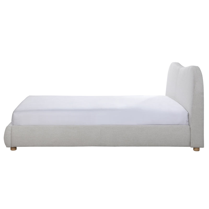 Wave Bed in Natural Weave