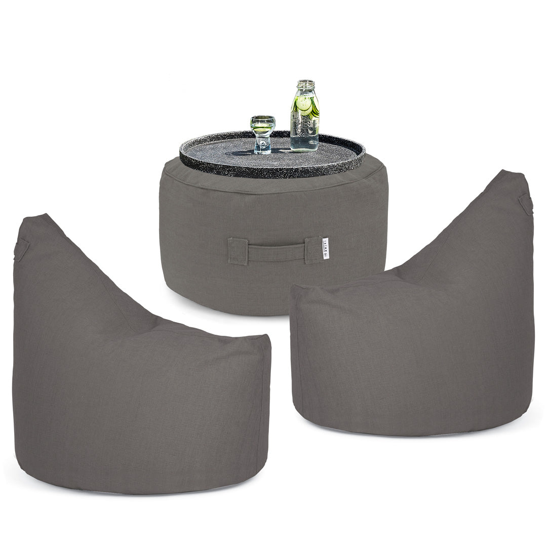 Weekend Dolce Outdoor Lounge Set - Grey