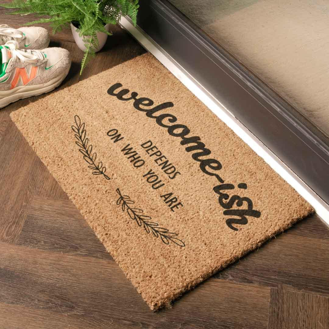 Welcome-ish Doormat