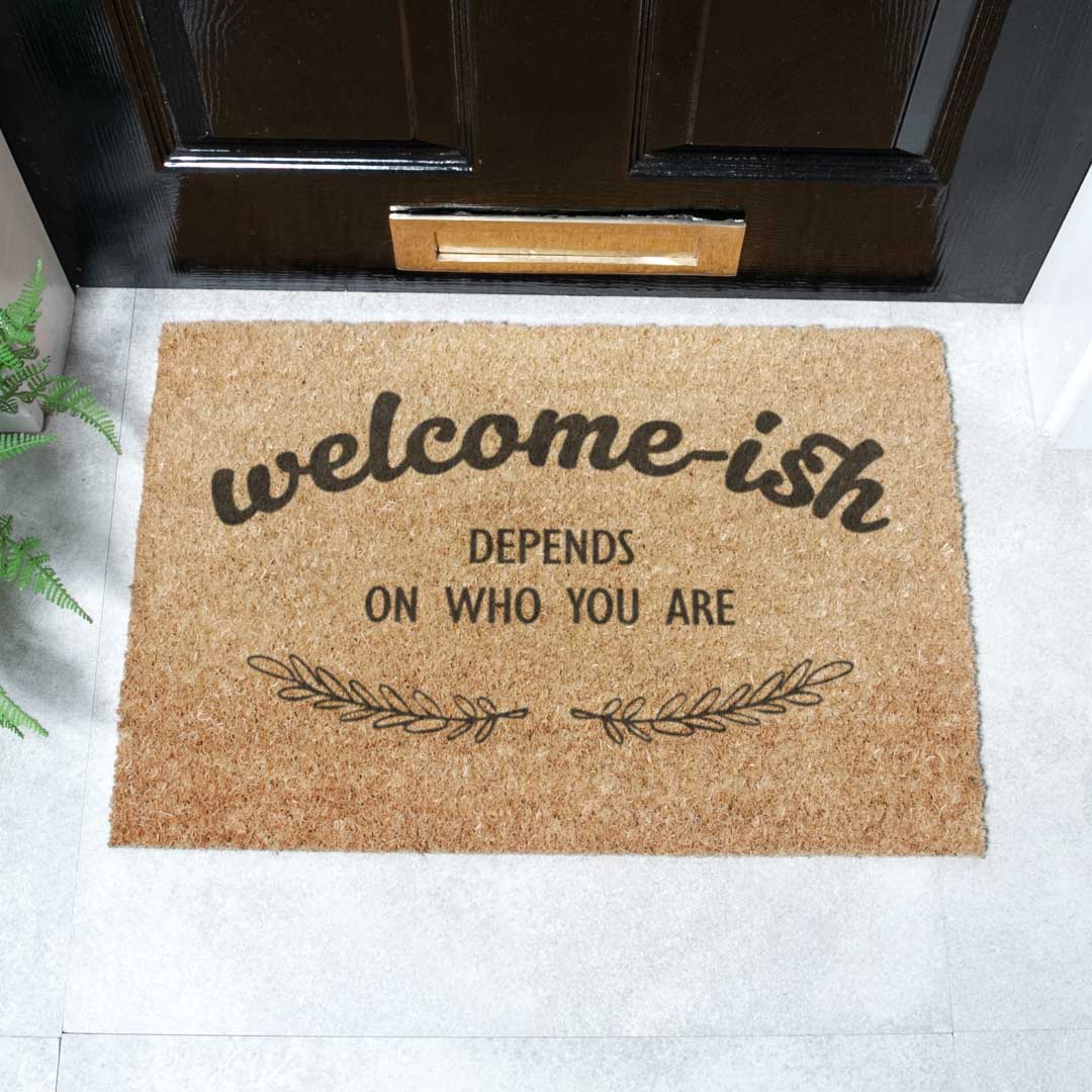 Welcome-ish Doormat