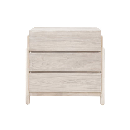 Whisper 3 Drawer Chest - Oak White Ash