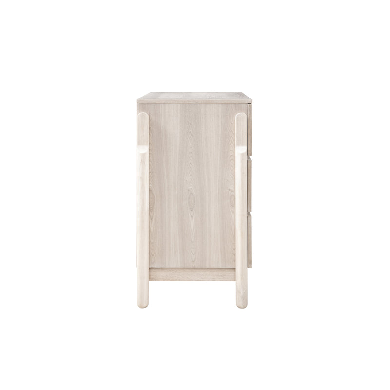 Whisper 3 Drawer Chest - Oak White Ash