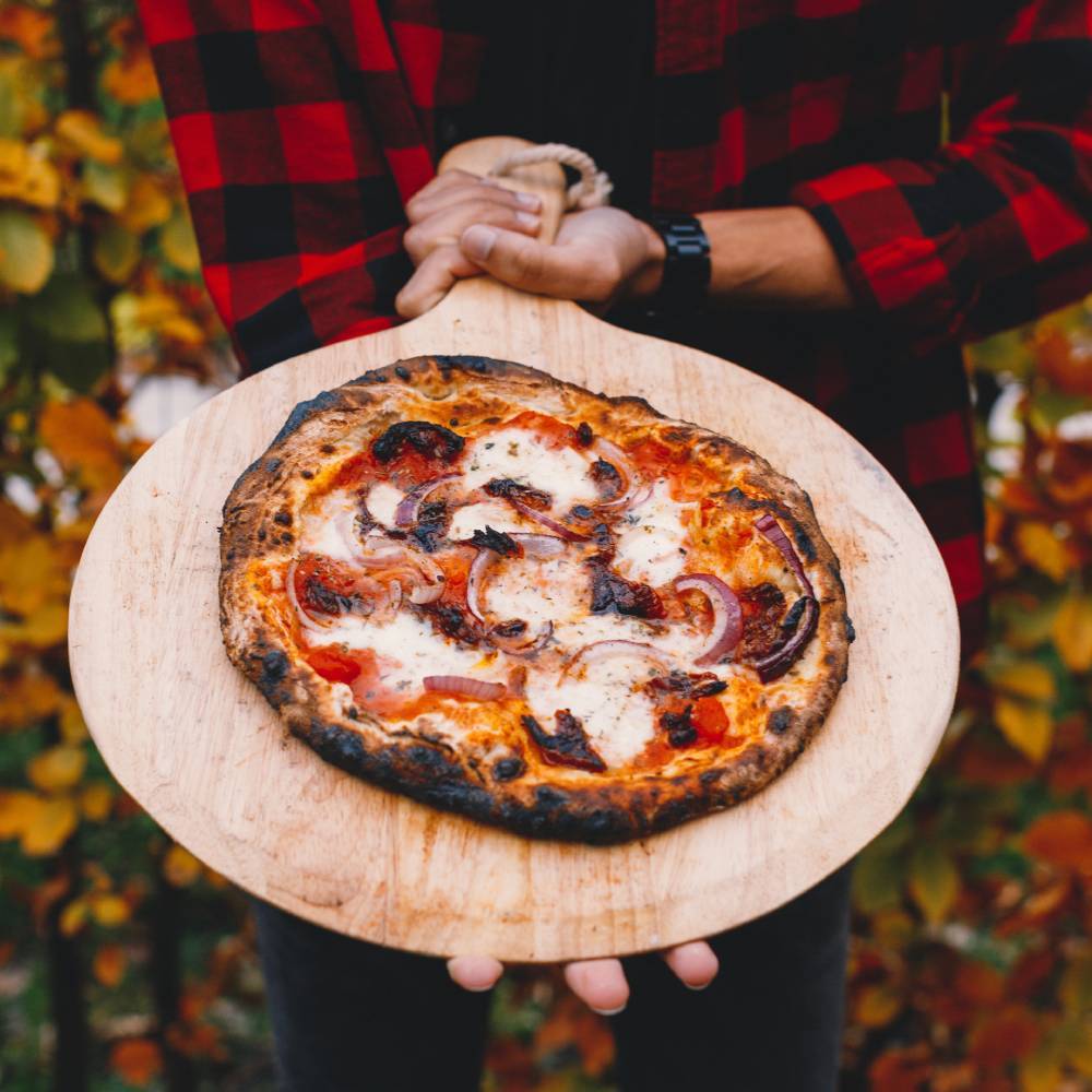 Wood Fired Pizza Oven Very Black DeliVita – Lime Lace