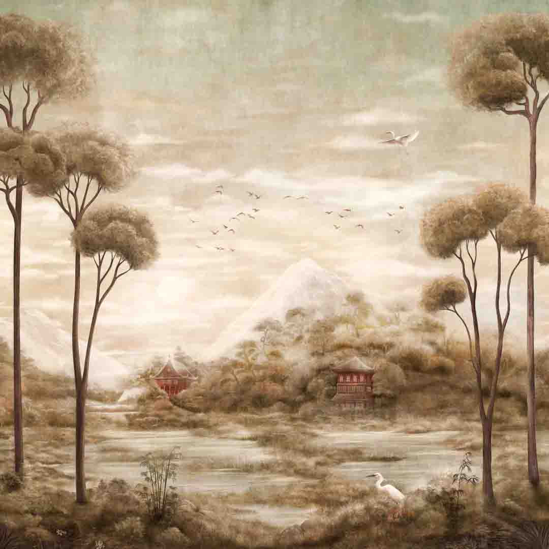 Xi Hu Lake Tapestry - Coordonne