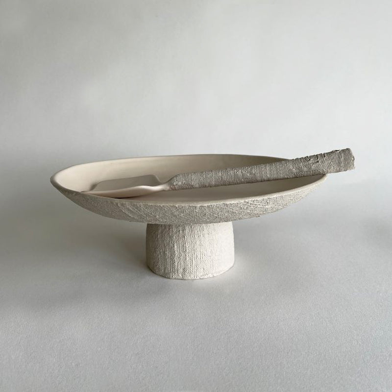 YUTA Ceramic Dinnerware Set - Beige - Koti London