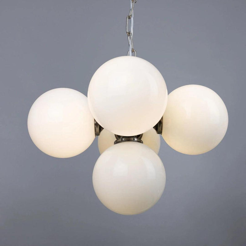Yaounde Small Globe Chandelier - Mullan Lighting