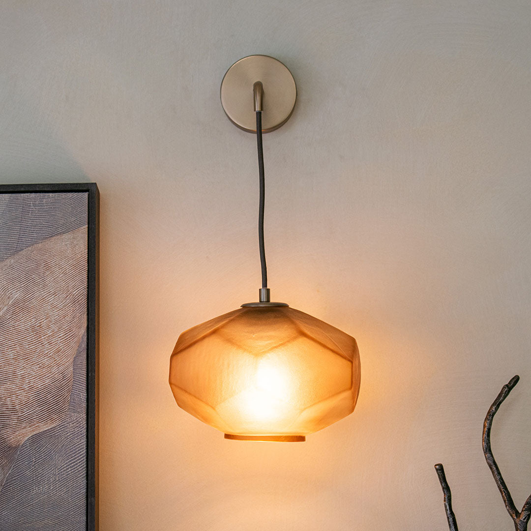 Zito Brown Glass Shades