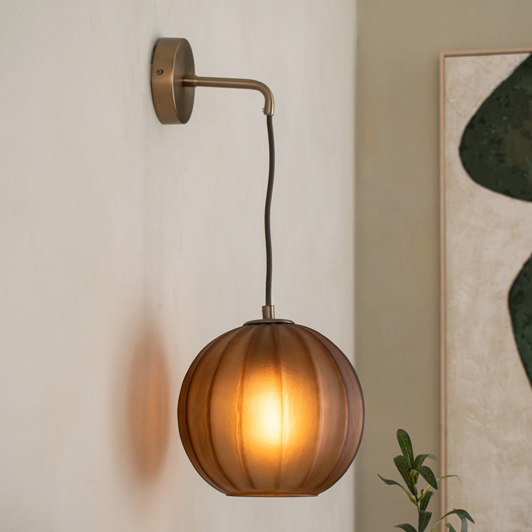 Zito Brown Glass Shades