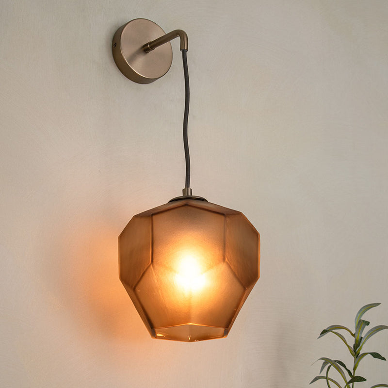 Zito Brown Glass Shades