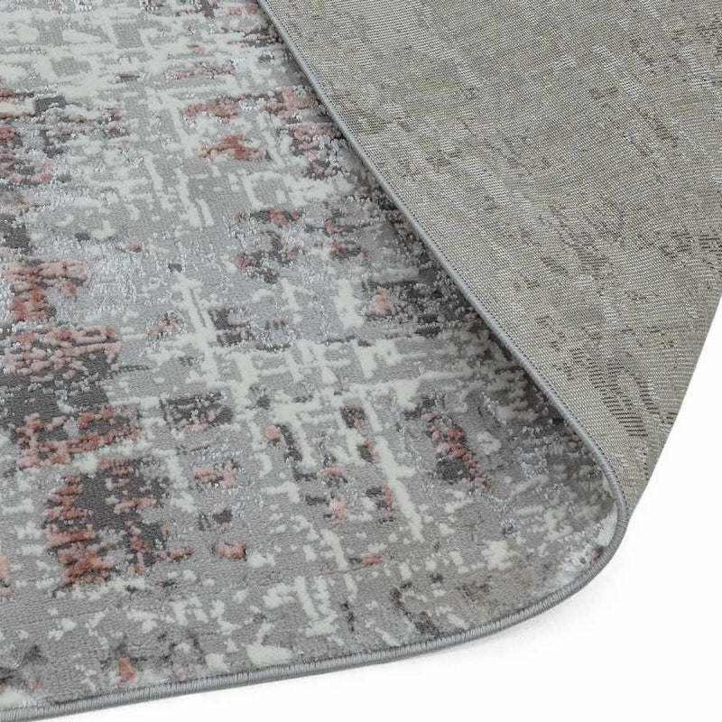 Abstract Pink Tint Rug