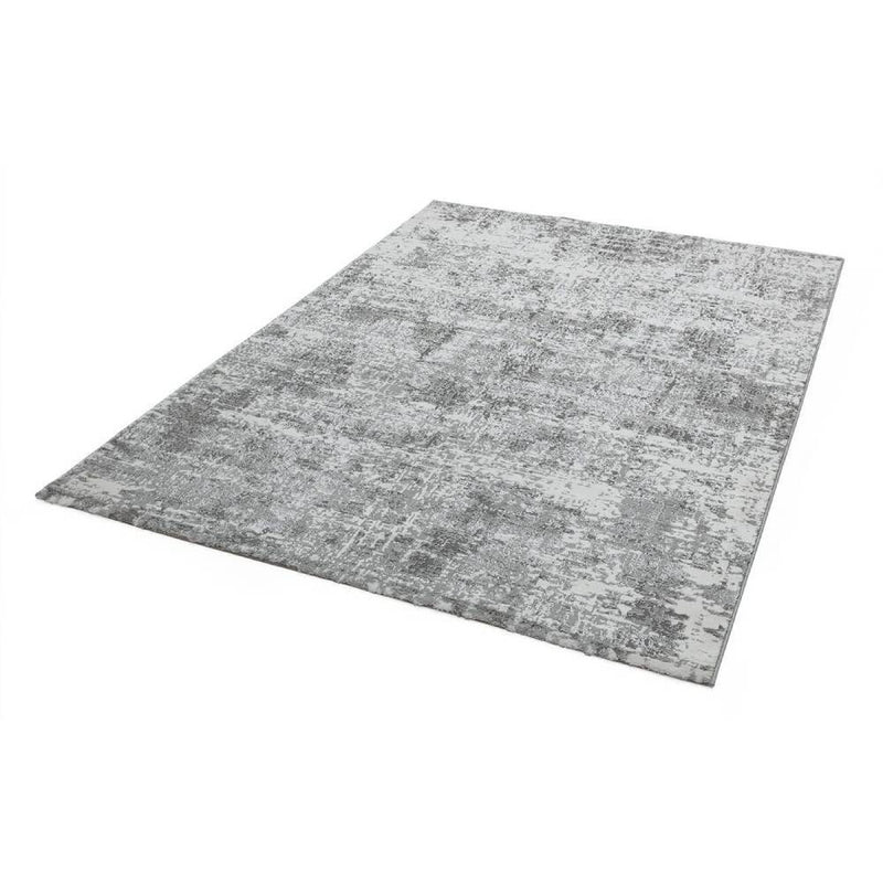 Abstract Silver Tint Rug