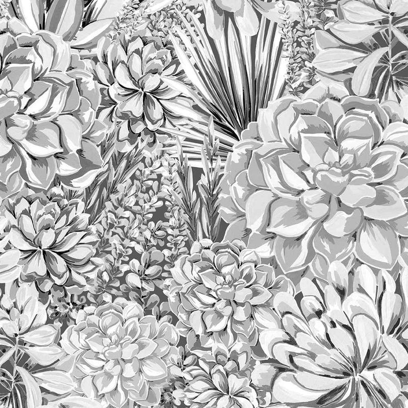 Alpine Landscape Wallpaper - Grey - Brand Mckenzie