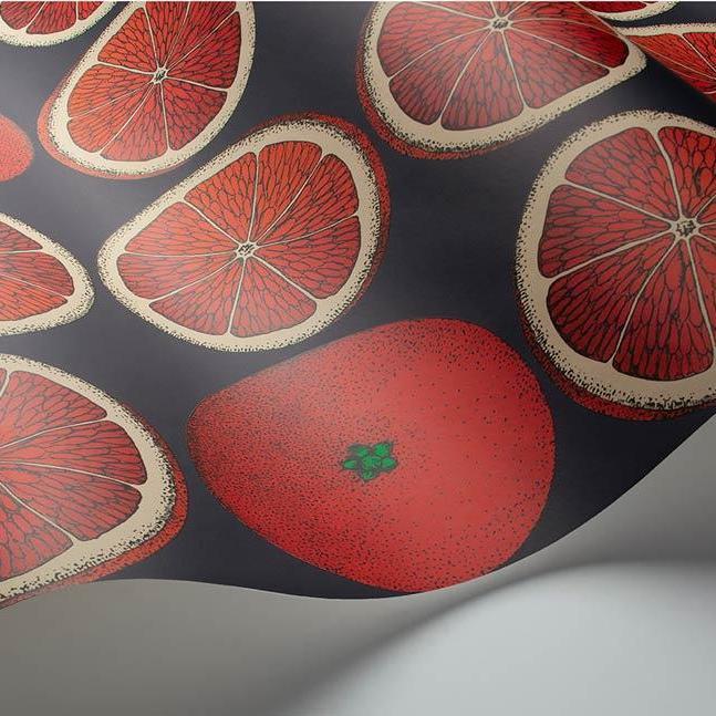 Arance Wallpaper - Fornasetti Senza Tempo - Cole & Son