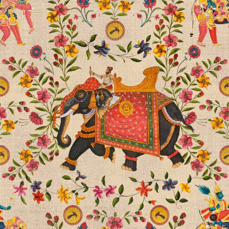 Aristocracy Taupe Wallpaper - Set of 3 Rolls - MINDTHEGAP