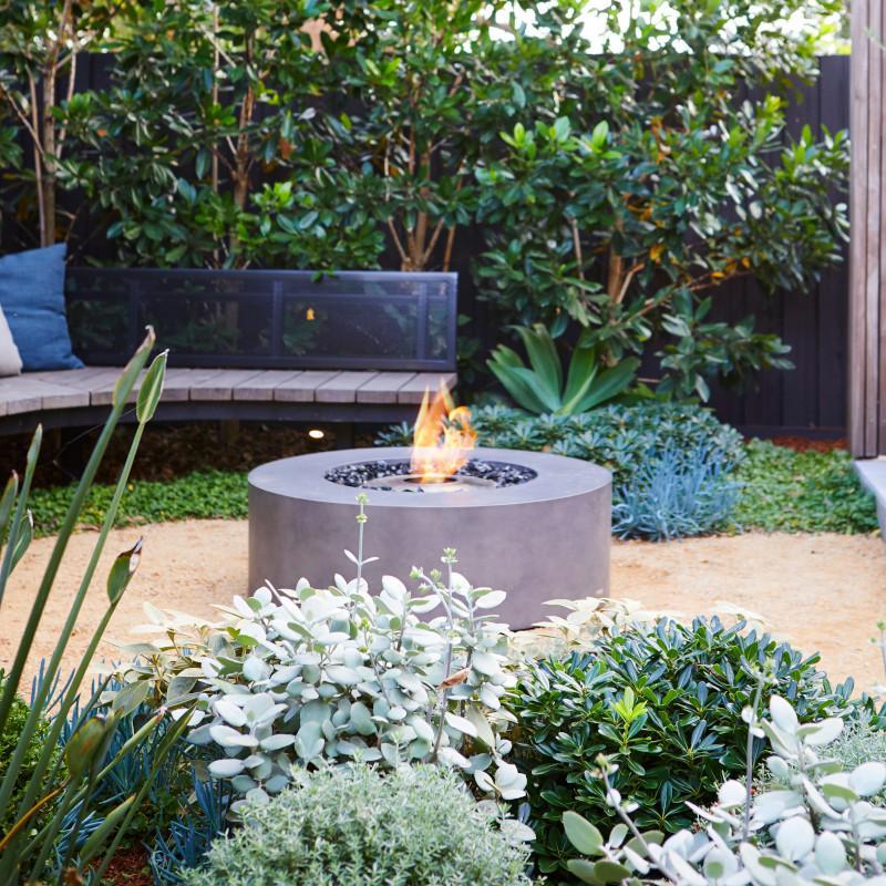 Ark 40 Bioethanol Fire Pit Table - Natural Grey - EcoSmart Fire