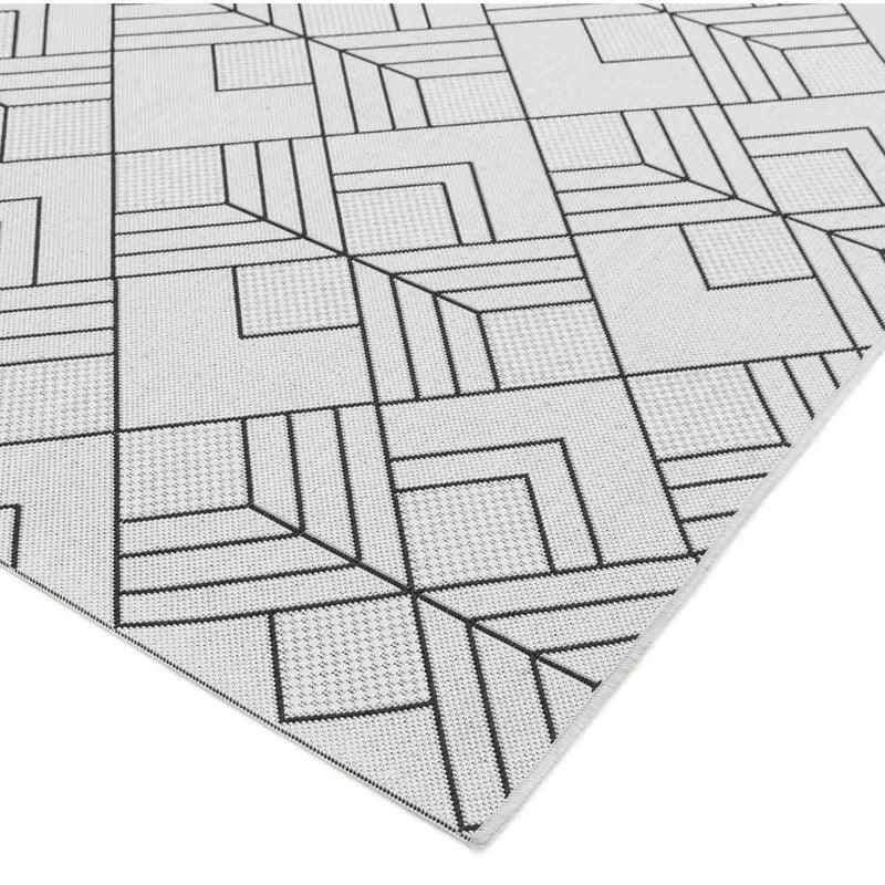 Art Deco Geometric Outdoor Rug