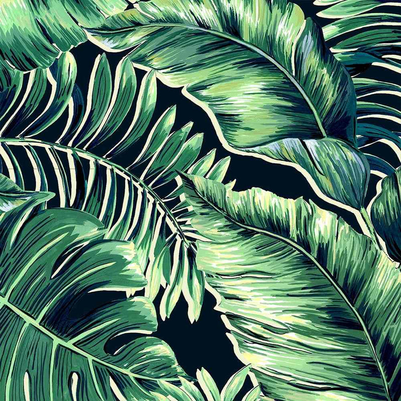 Banana Leaves Max Wallpaper - Leaf Green - Brand Mckenzie