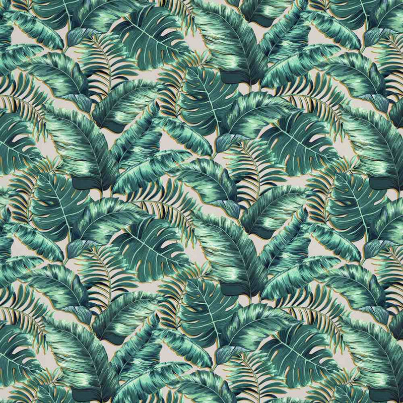 Banana Leaves Wallpaper - Blush Pink - Brand Mckenzie