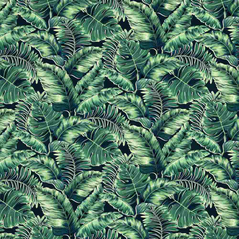 Banana Leaves Wallpaper - Leaf Green - Brand Mckenzie