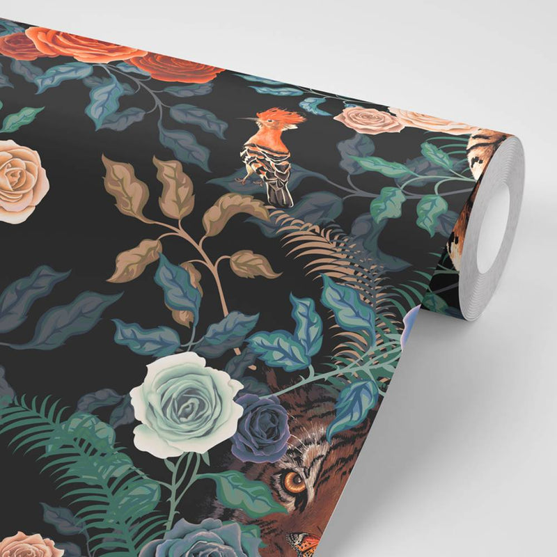 Bengal Rose Garden Wallpaper - Fierce - Becca Who