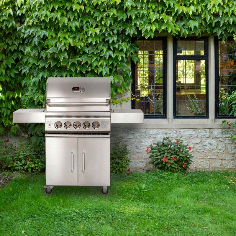 Bibury 3 Burner Gas BBQ & Rotisserie - Whistler Grills