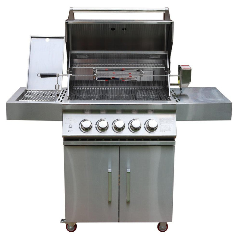 Bibury 3 Burner Gas BBQ & Rotisserie - Whistler Grills