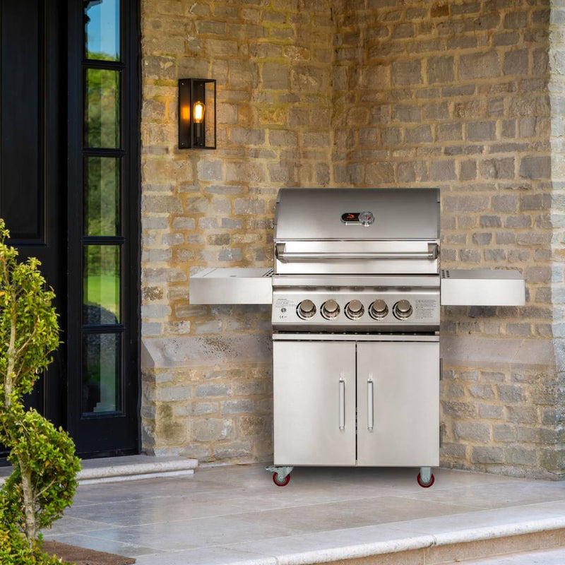 Bibury 3 Burner Gas BBQ & Rotisserie - Whistler Grills