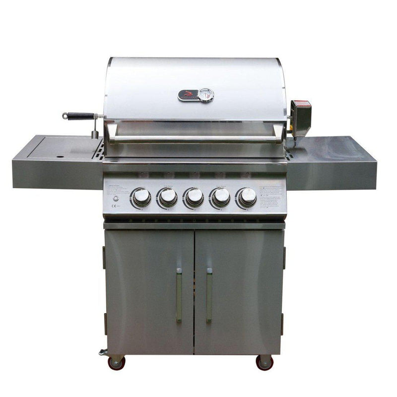 Bibury 3 Burner Gas BBQ & Rotisserie - Whistler Grills