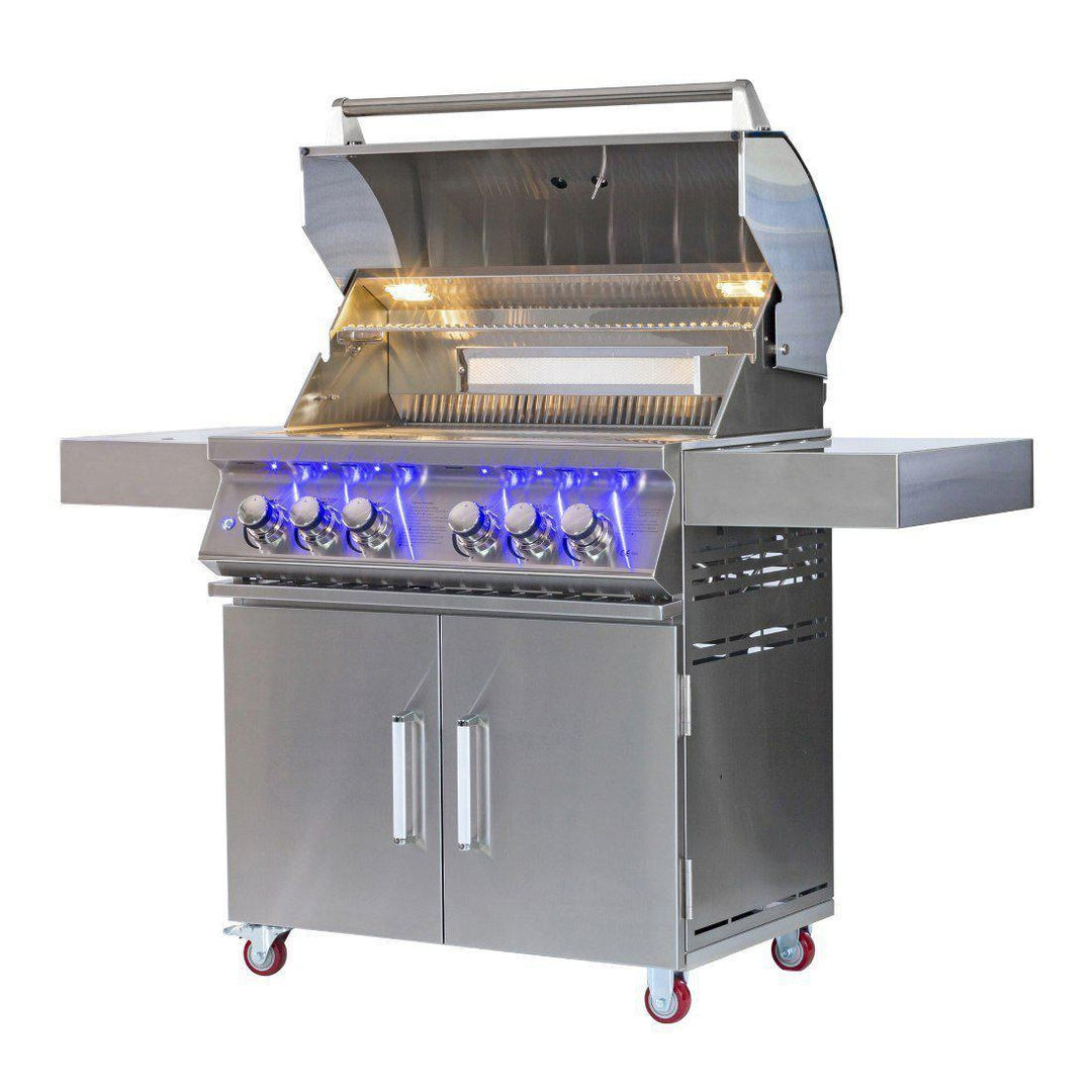 Bibury 4 Burner Gas BBQ & Rotisserie