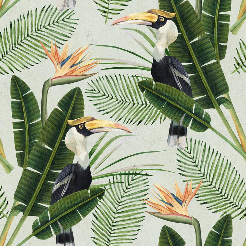 Birds Of Paradise Wallpaper - Set of 3 Rolls - MINDTHEGAP