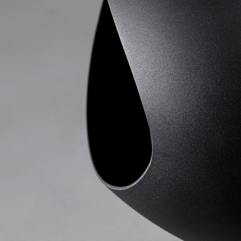 Black Sky Bioethanol Fire - Black Pole - Le Feu