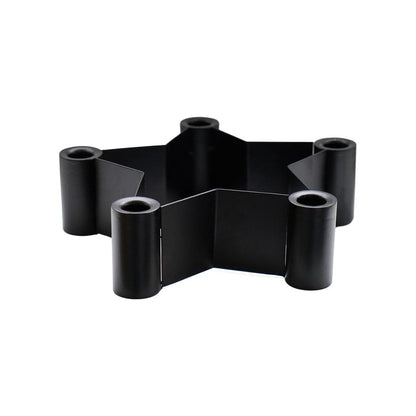 Black Star Centrepiece Candle Holder