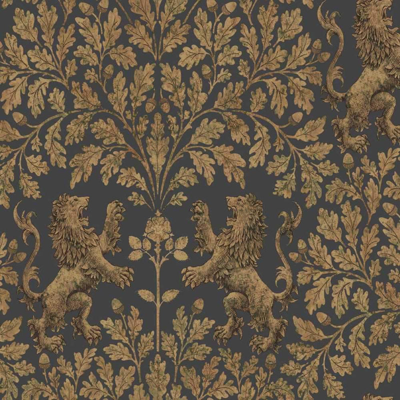 Boscobel Oak Wallpaper - Pearwood Collection - Cole & Son
