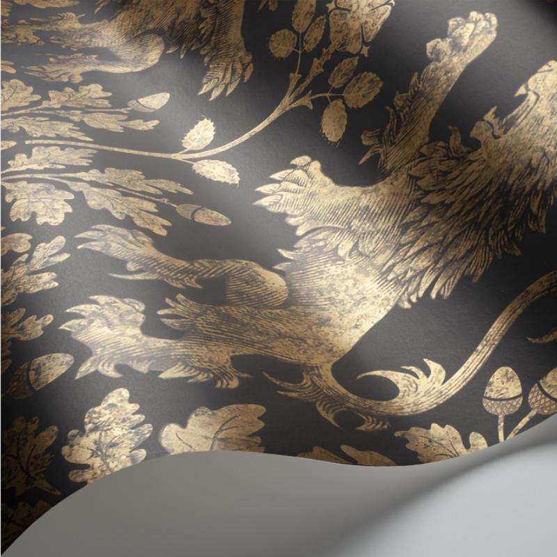 Boscobel Oak Wallpaper - Pearwood Collection - Cole & Son
