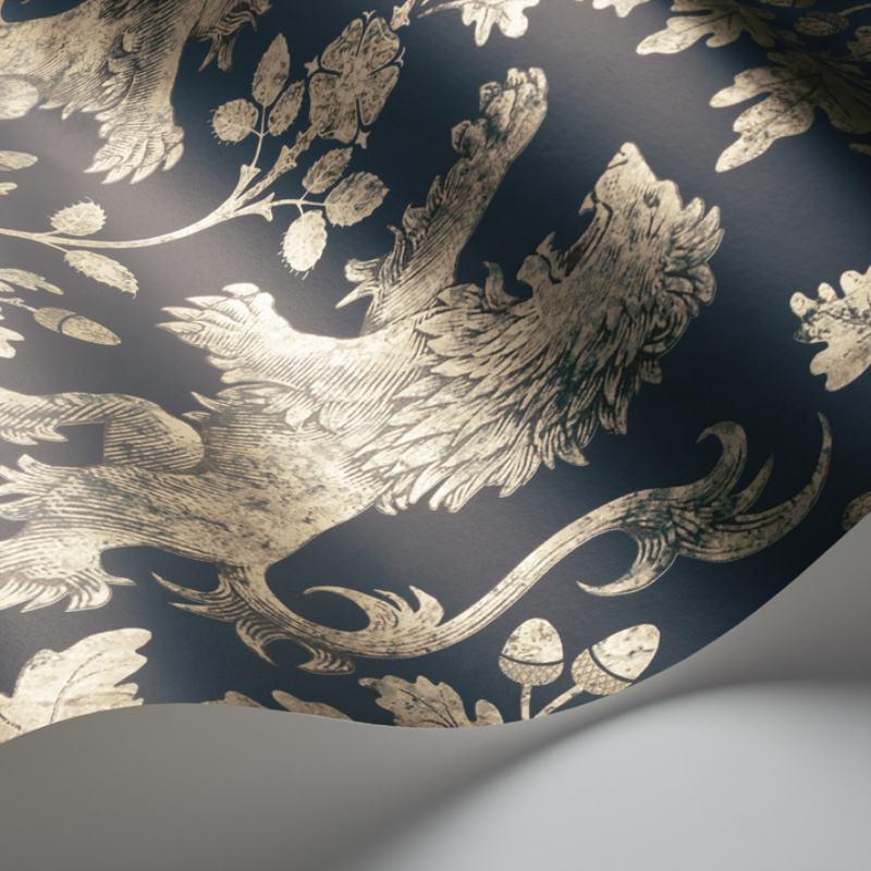 Boscobel Oak Wallpaper - Pearwood Collection - Cole & Son