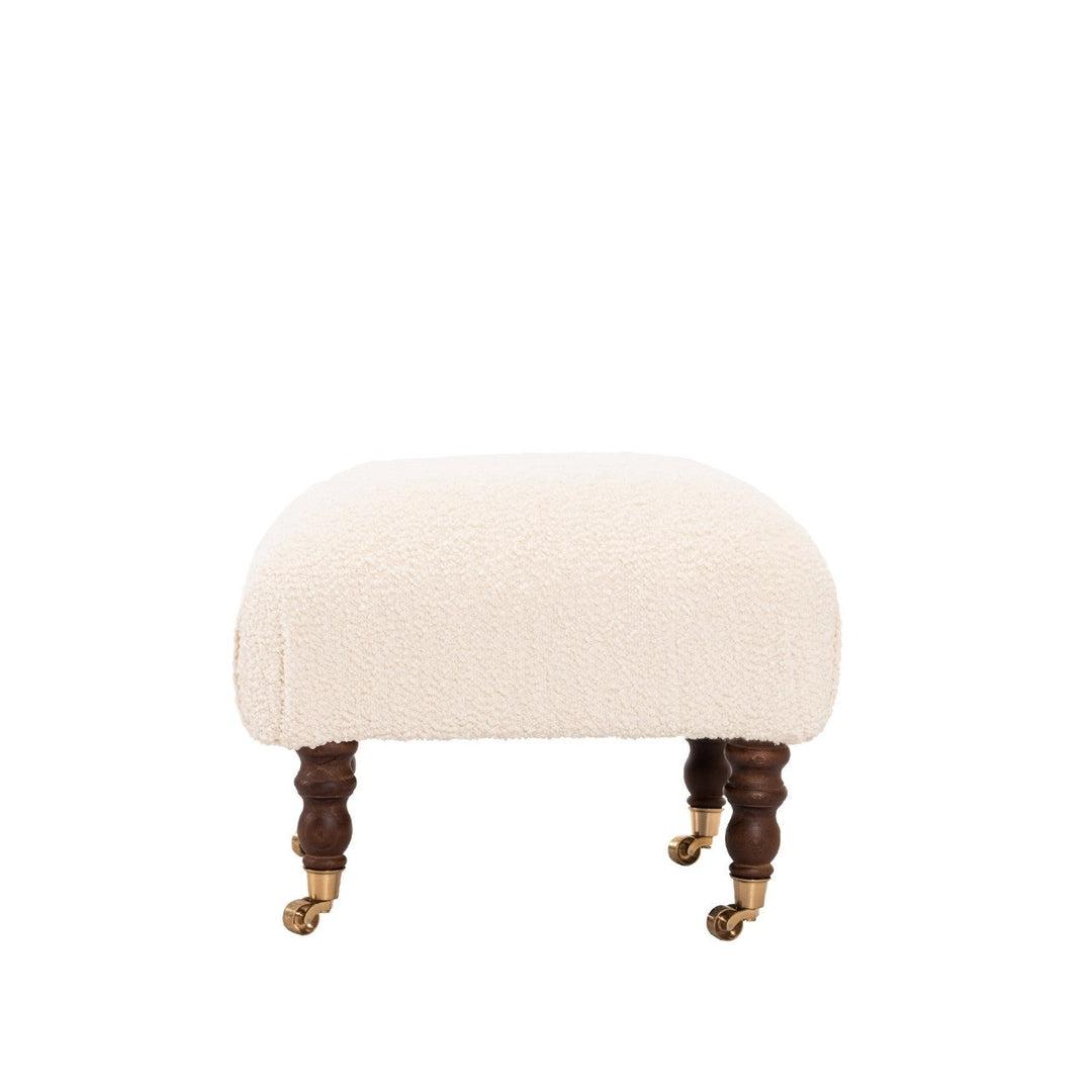 Bouclé Hudson Stool - Schaffell - Mind The Gap