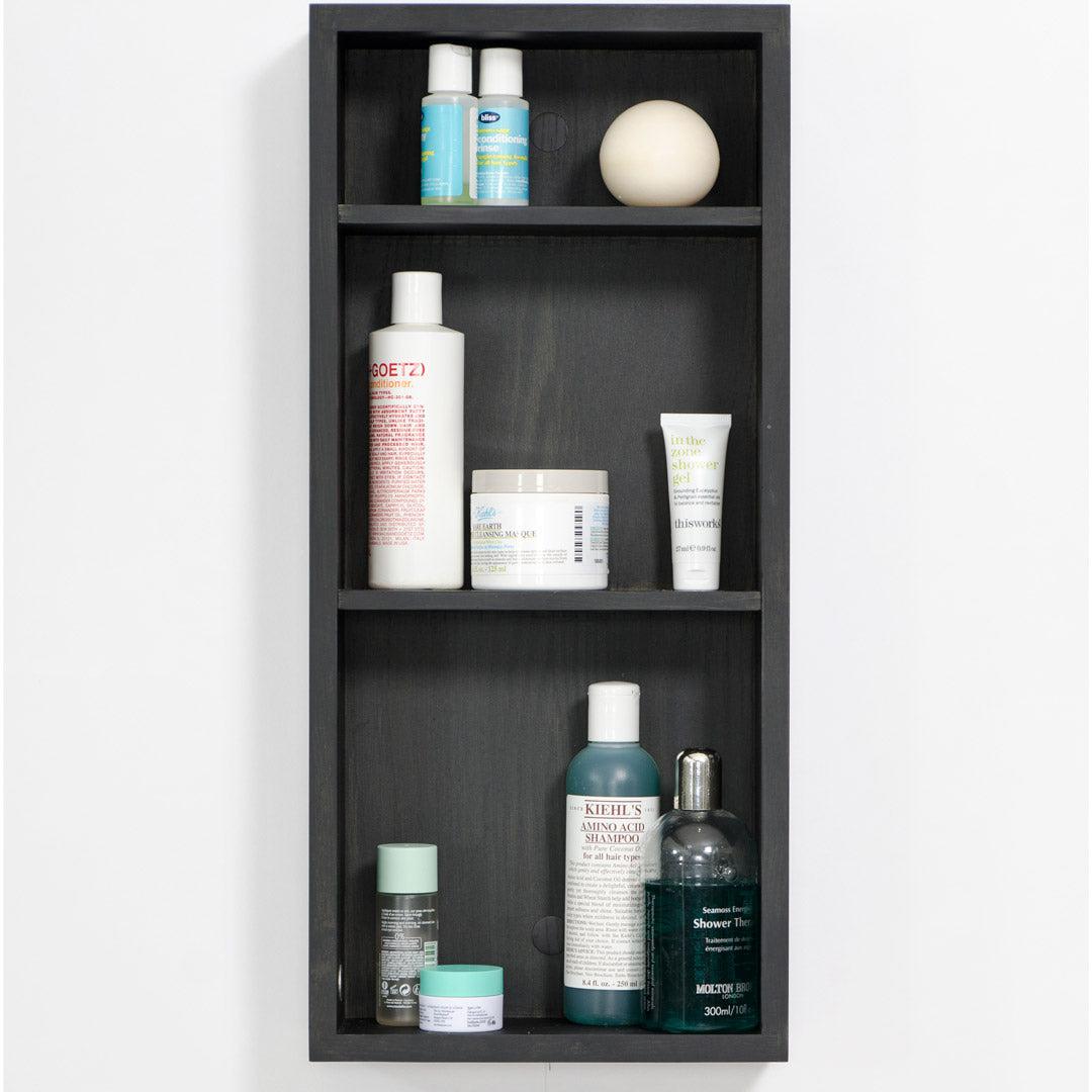 Box Shelf Slimline - Dark Oak